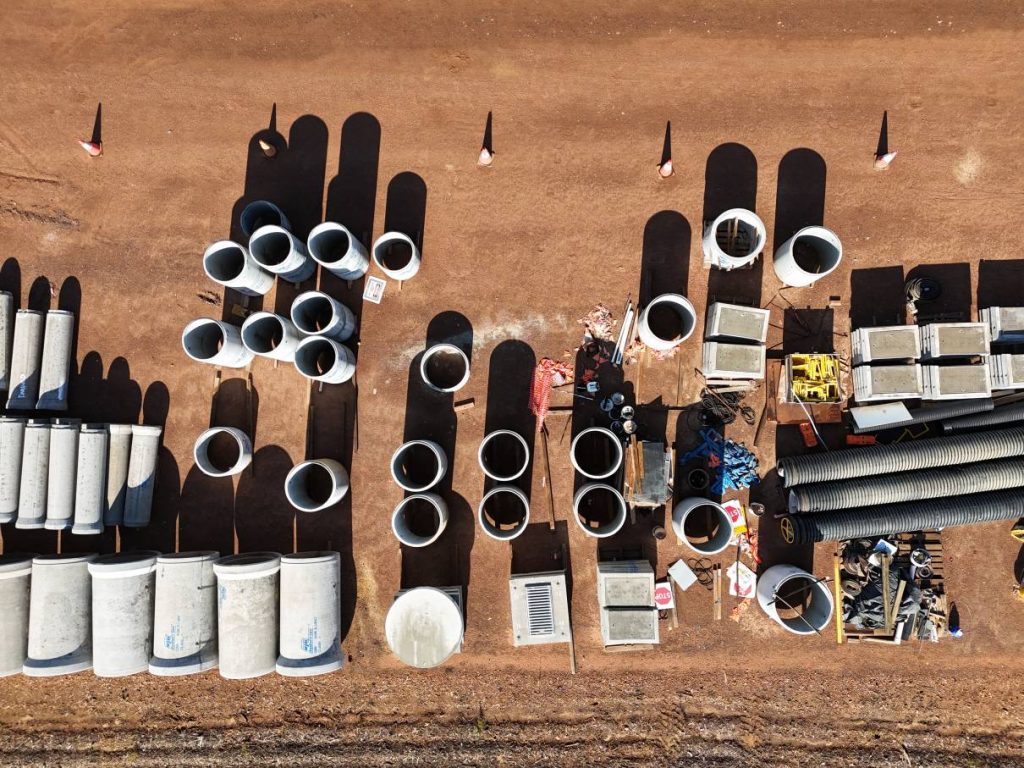 Construction Site Aerial Picture - Stock Check