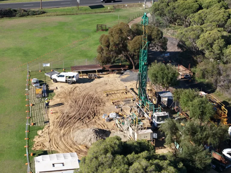 Drilling Works in Progress